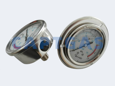 shockproof pressure gauge